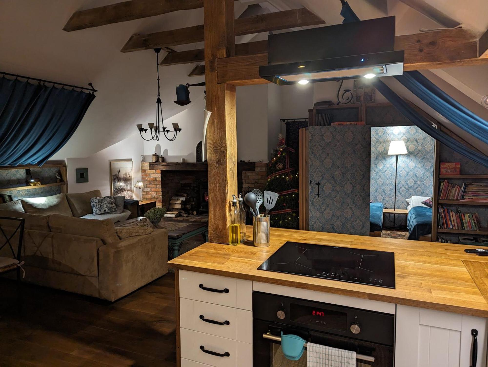 Forreset - Lesny Apartament, Sauna I Balia Jacuzzi Gietrzwałd المظهر الخارجي الصورة
