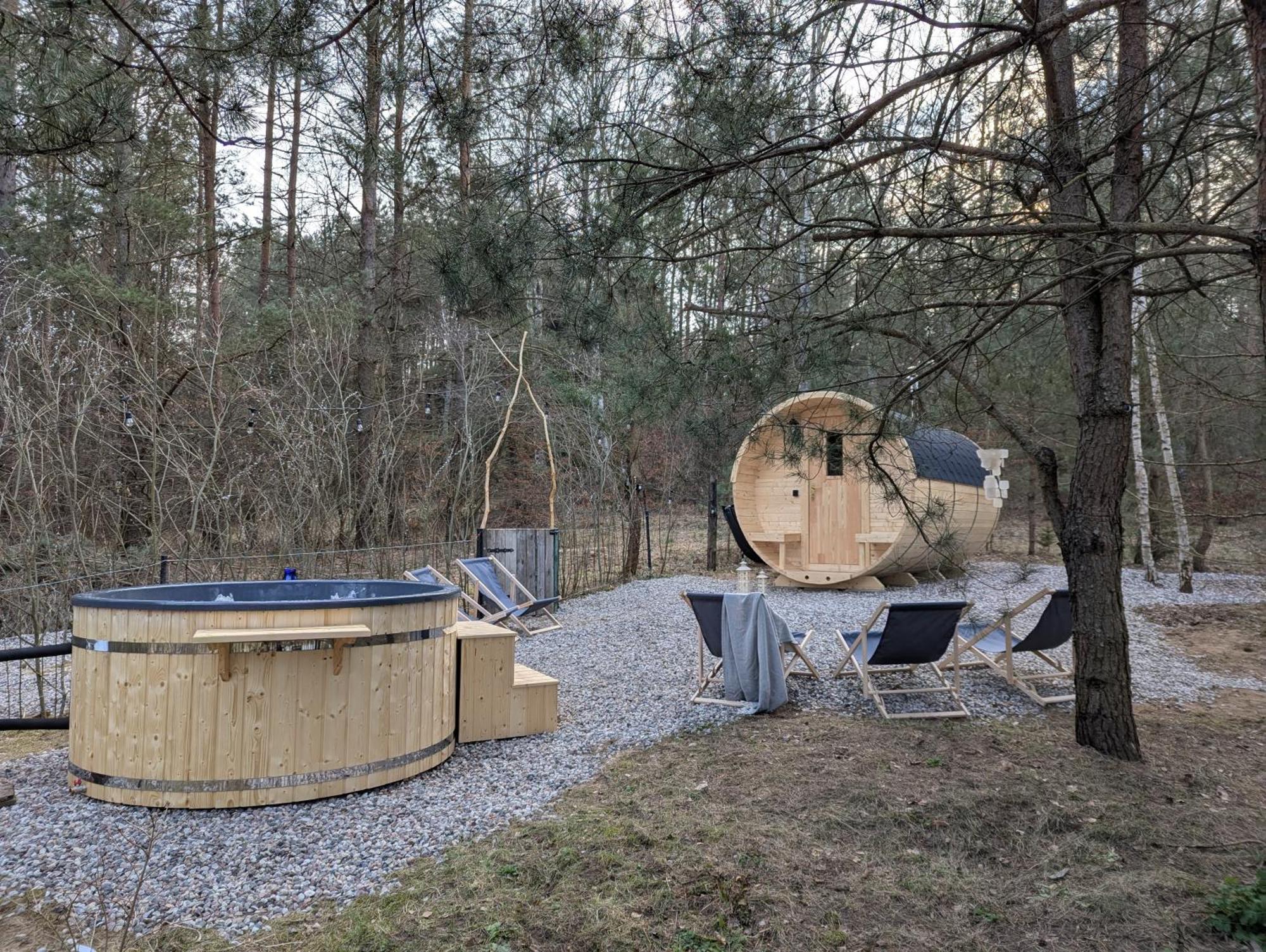 Forreset - Lesny Apartament, Sauna I Balia Jacuzzi Gietrzwałd المظهر الخارجي الصورة
