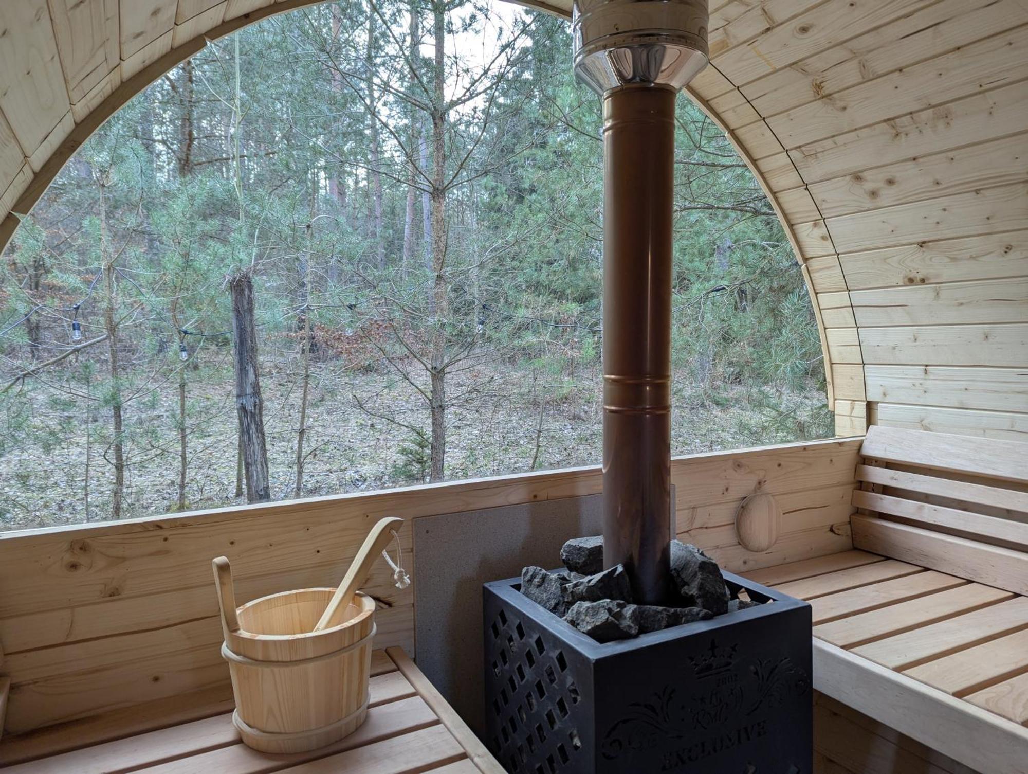Forreset - Lesny Apartament, Sauna I Balia Jacuzzi Gietrzwałd المظهر الخارجي الصورة