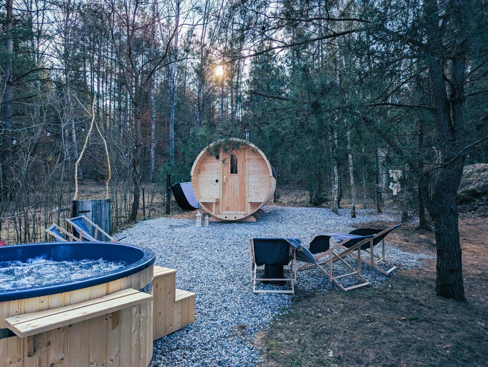 Forreset - Lesny Apartament, Sauna I Balia Jacuzzi Gietrzwałd المظهر الخارجي الصورة